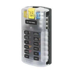 Boitier de distribution 12/24V DC (12 emplacements)
